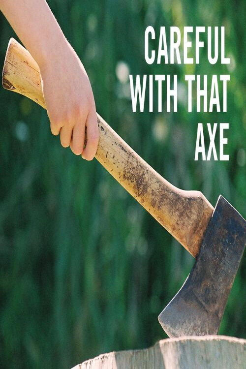 Careful with That Axe! (2008) The first in the Careful with that… trilogy - comical cautionary tales about handling sharp objects with insufficient care. Winner of the Golden Spike Award for best short film at Valladolid International Film Festival